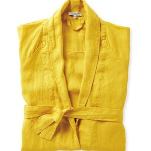 Serena & Lily Positano Linen Robe SZ S/M RRP$128